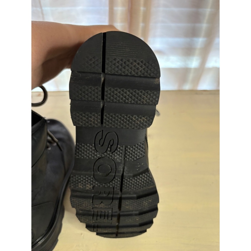 Sorel Women's Waterproof Black Lace-Up‎ Boots – Style NL4843-010 - Picture 5 of 6